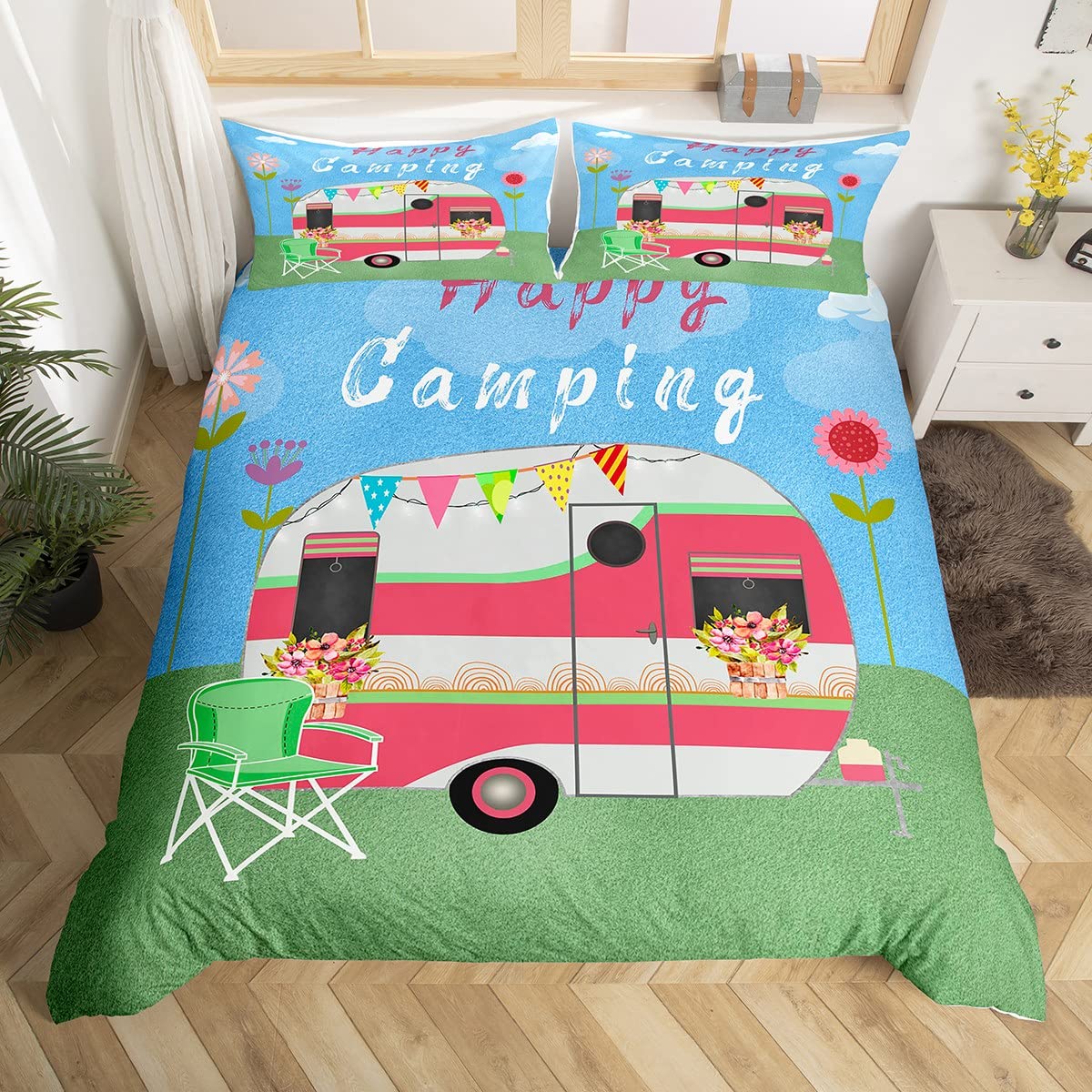 Happy Camping Duvet Cover Camp - огляд і ціна Outdoor Adventurer
