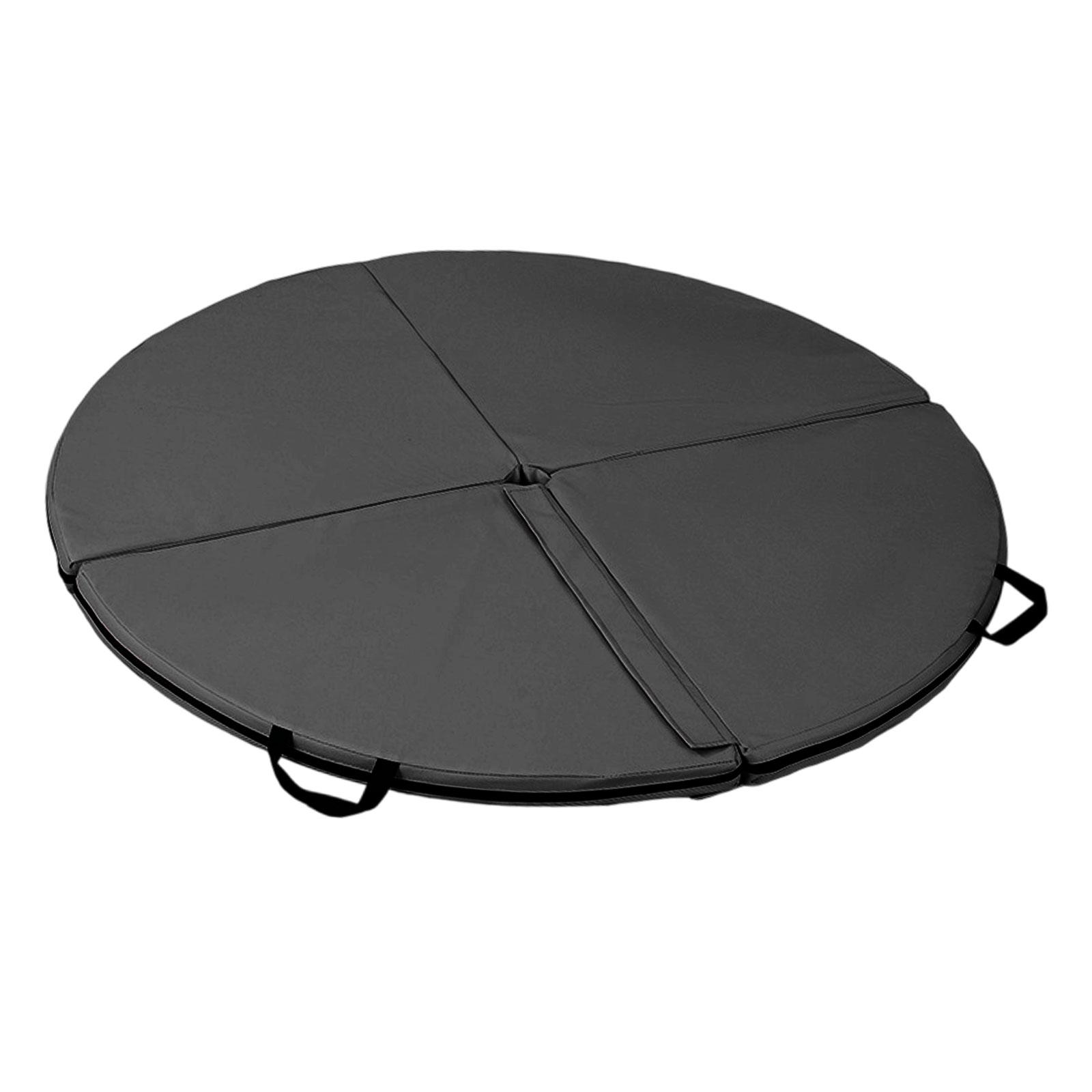 Crash Pad Folding - Crash Mat Round Folding Portable Pole