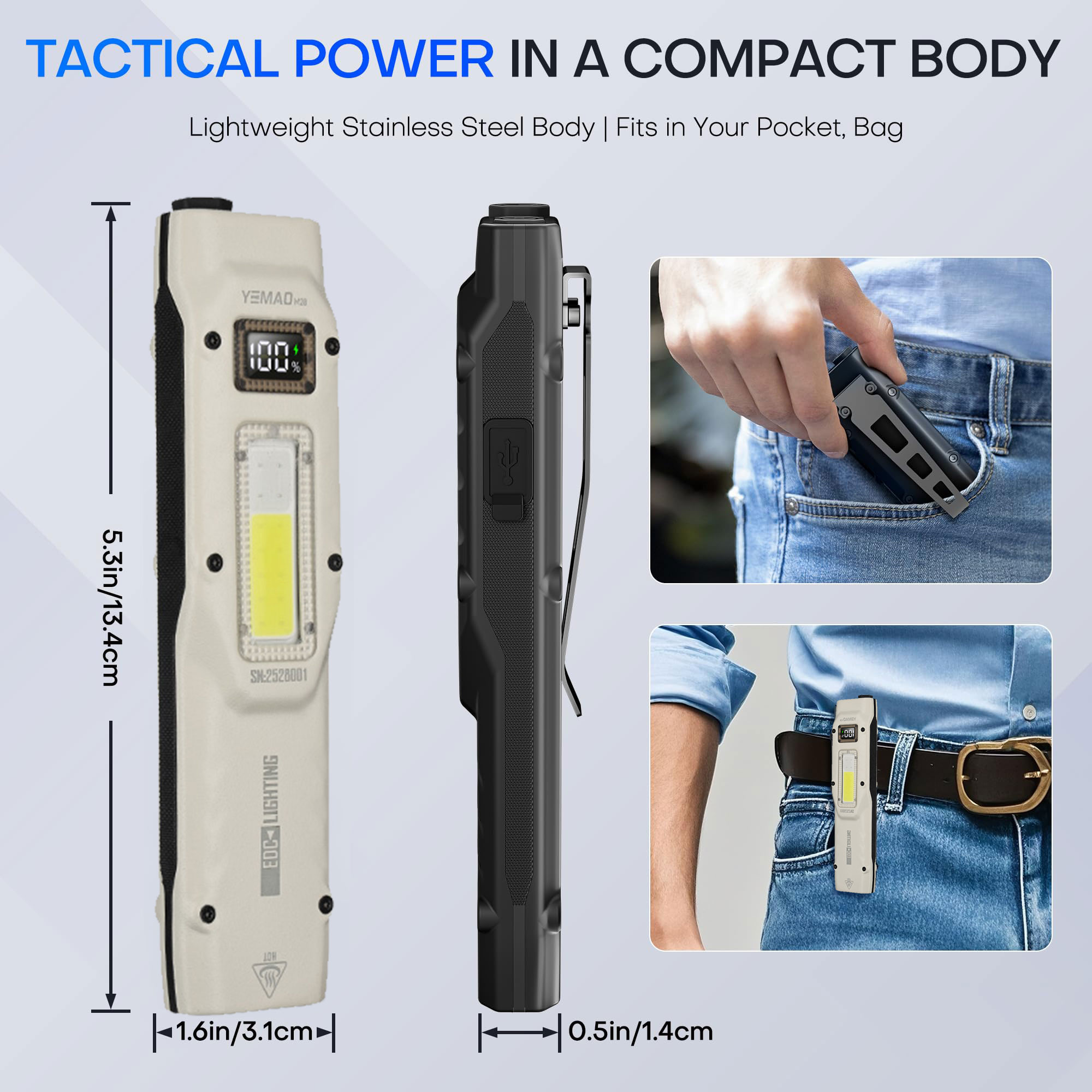 Portable 880LM YEMAO M28 Ultra - огляд і ціна Outdoor Adventurer