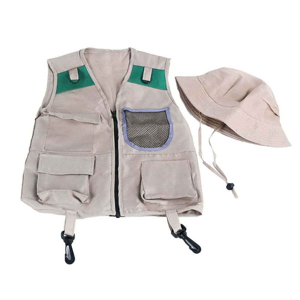 Multicolor Explorer Hat Vest D - огляд і ціна Outdoor Adventure Kit For Kids