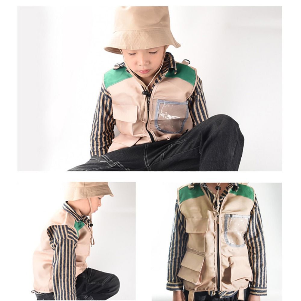 Multicolor Explorer Hat Vest D - огляд і ціна Outdoor Adventure Kit For Kids