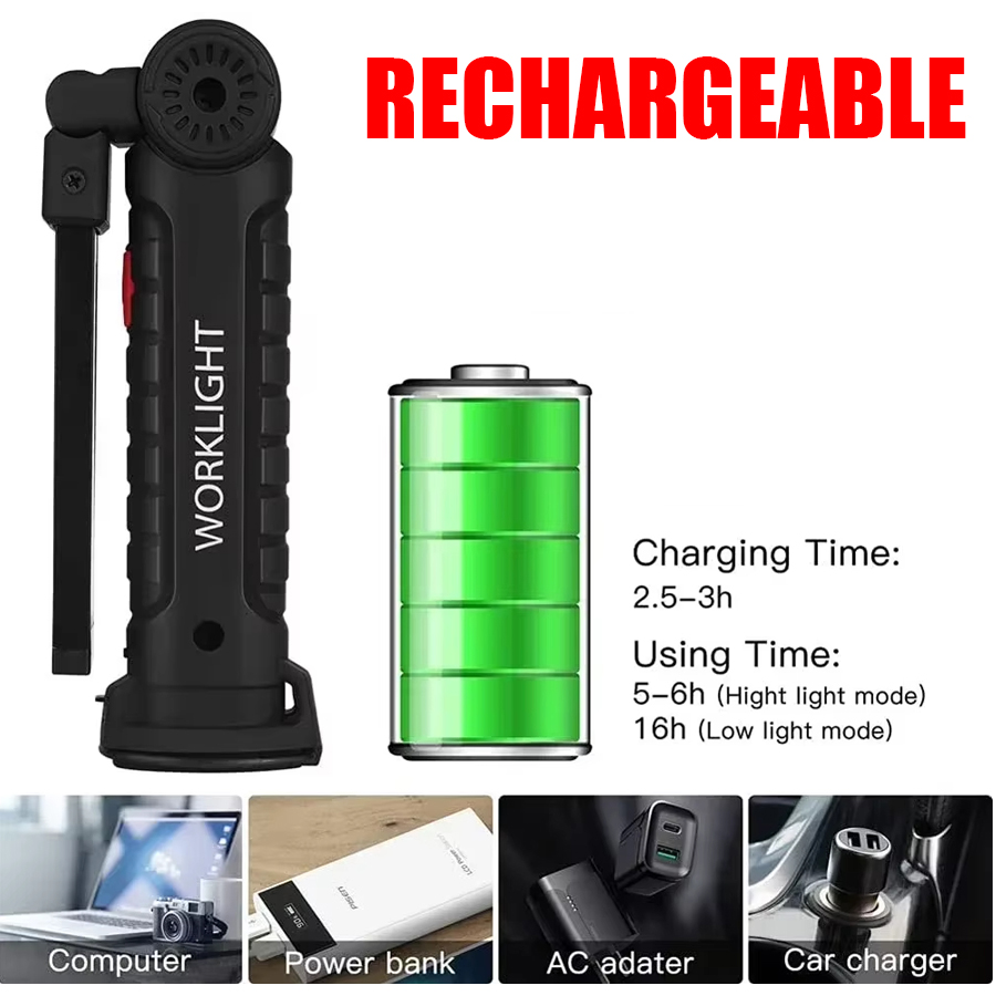 Portable LED Flashlight with M - огляд і ціна Outdoor Adventurer