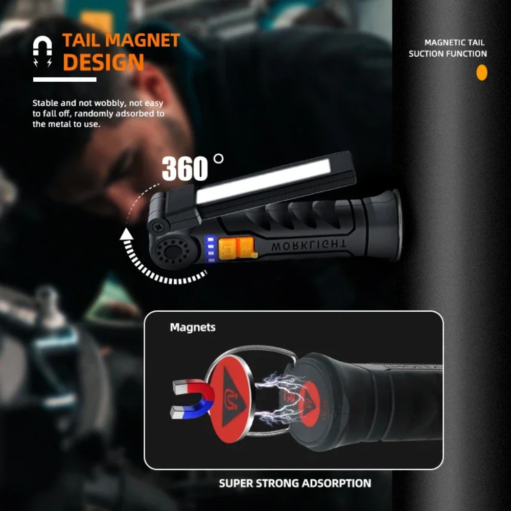 Portable COB LED Flashlight US - огляд і ціна Outdoor Adventurer