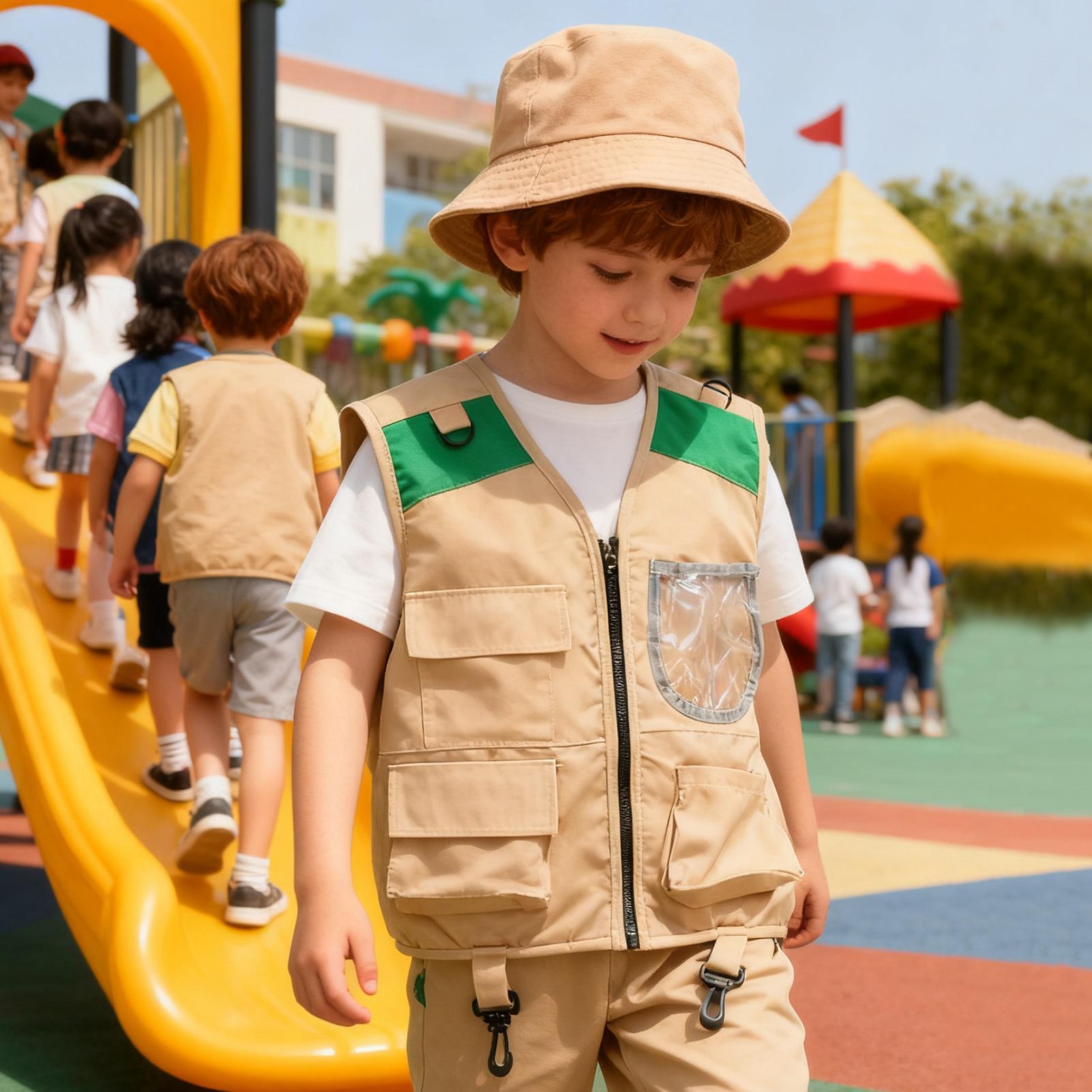 Kids Explorer hat and vest Cos - огляд і ціна Outdoor Adventure Kit For Kids