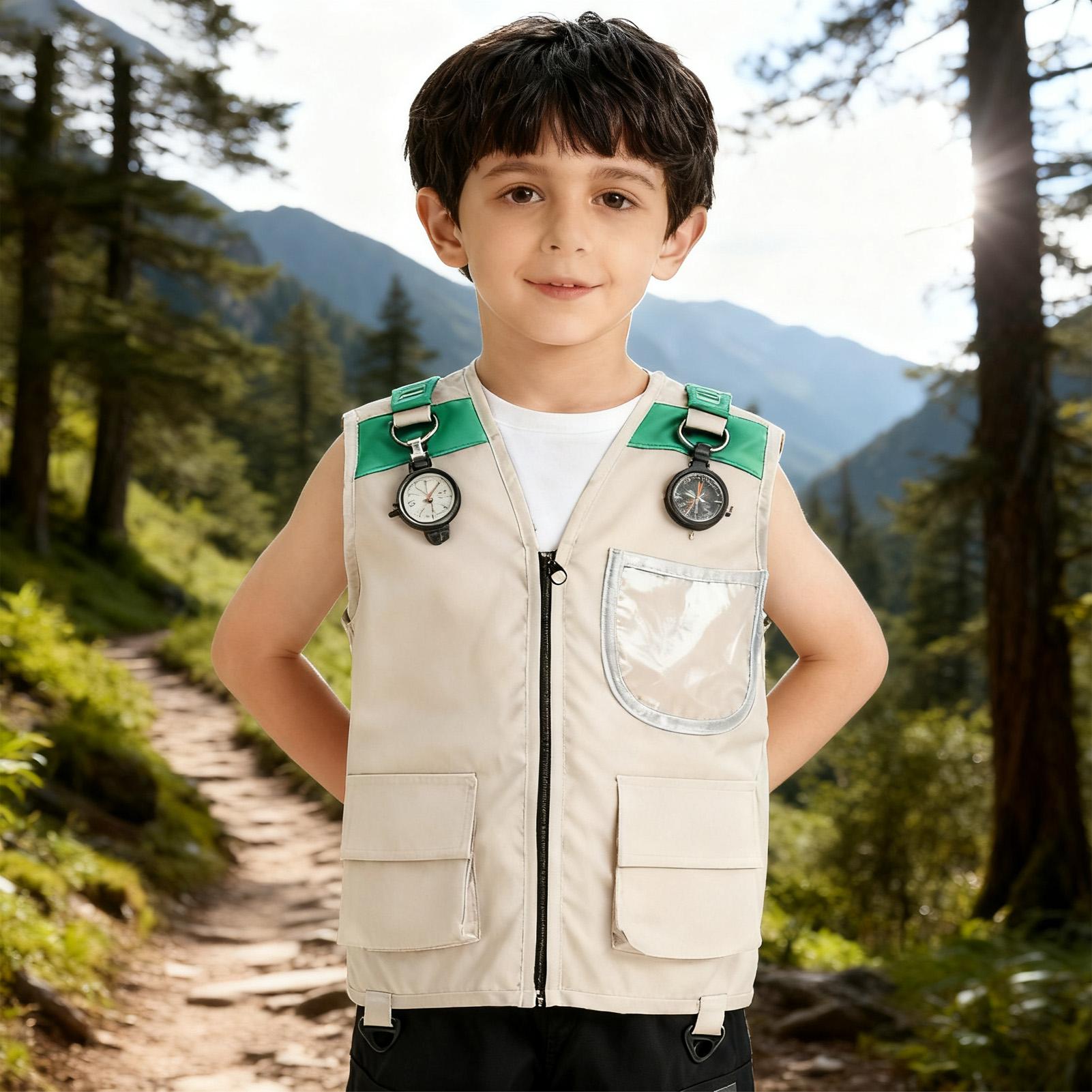 Kids Explorer Vest Costume Saf - огляд і ціна Outdoor Adventure Kit For Kids