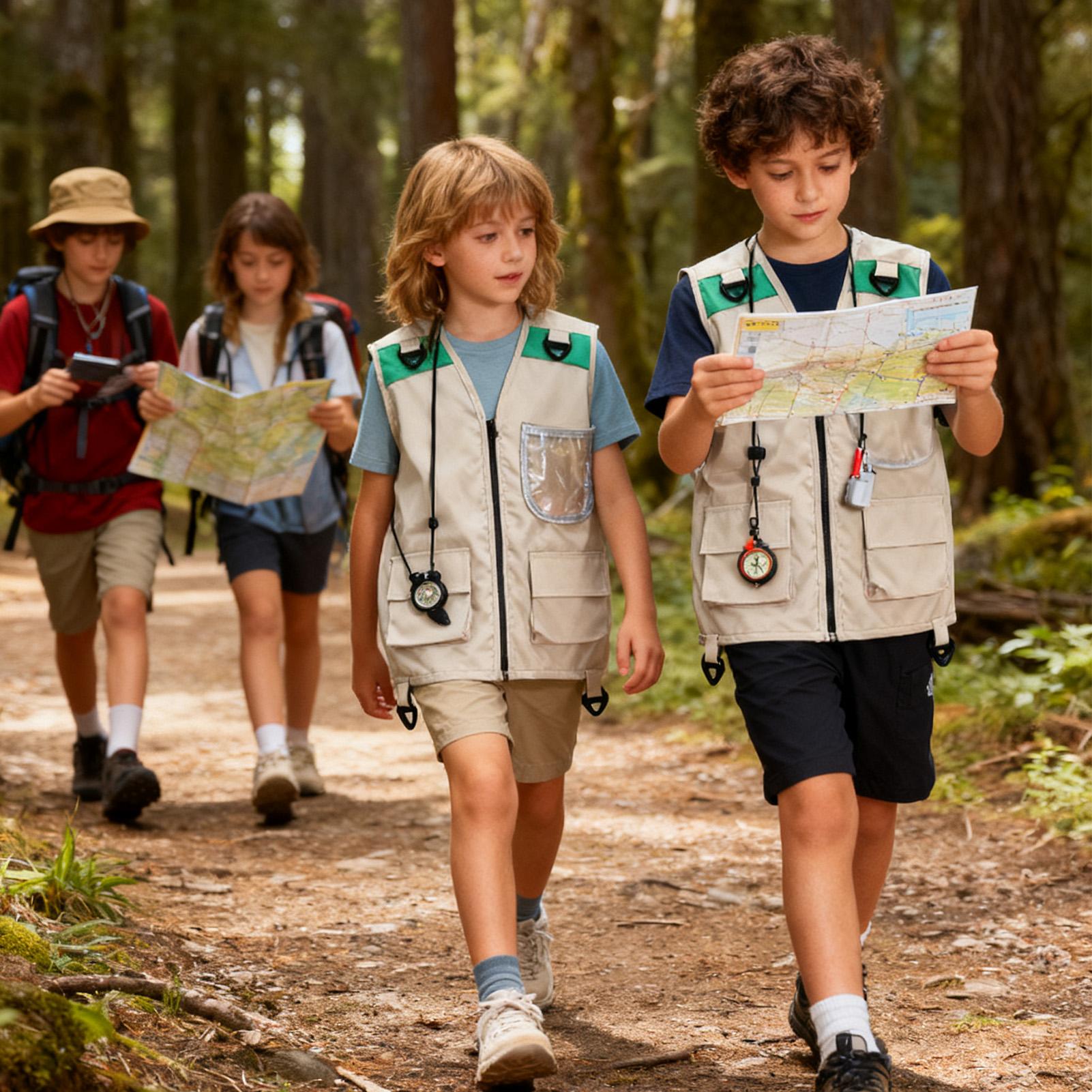 Kids Explorer Vest Costume Saf - огляд і ціна Outdoor Adventure Kit For Kids