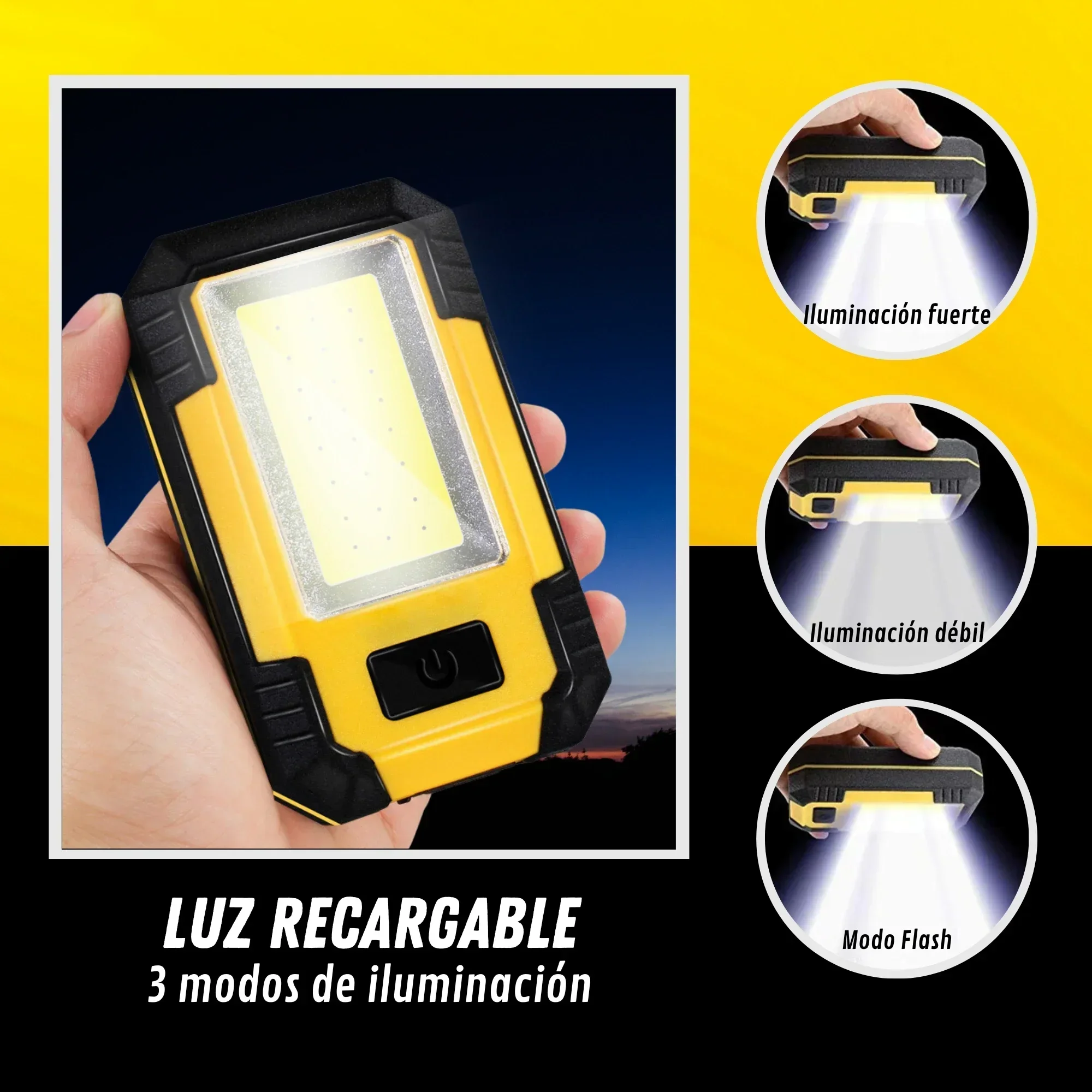 Rechargeable 4000MaH Work Ligh - огляд і ціна Outdoor Adventurer