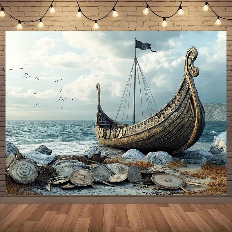 Large Viking adventure photogr - огляд і ціна Outdoor Adventure Background