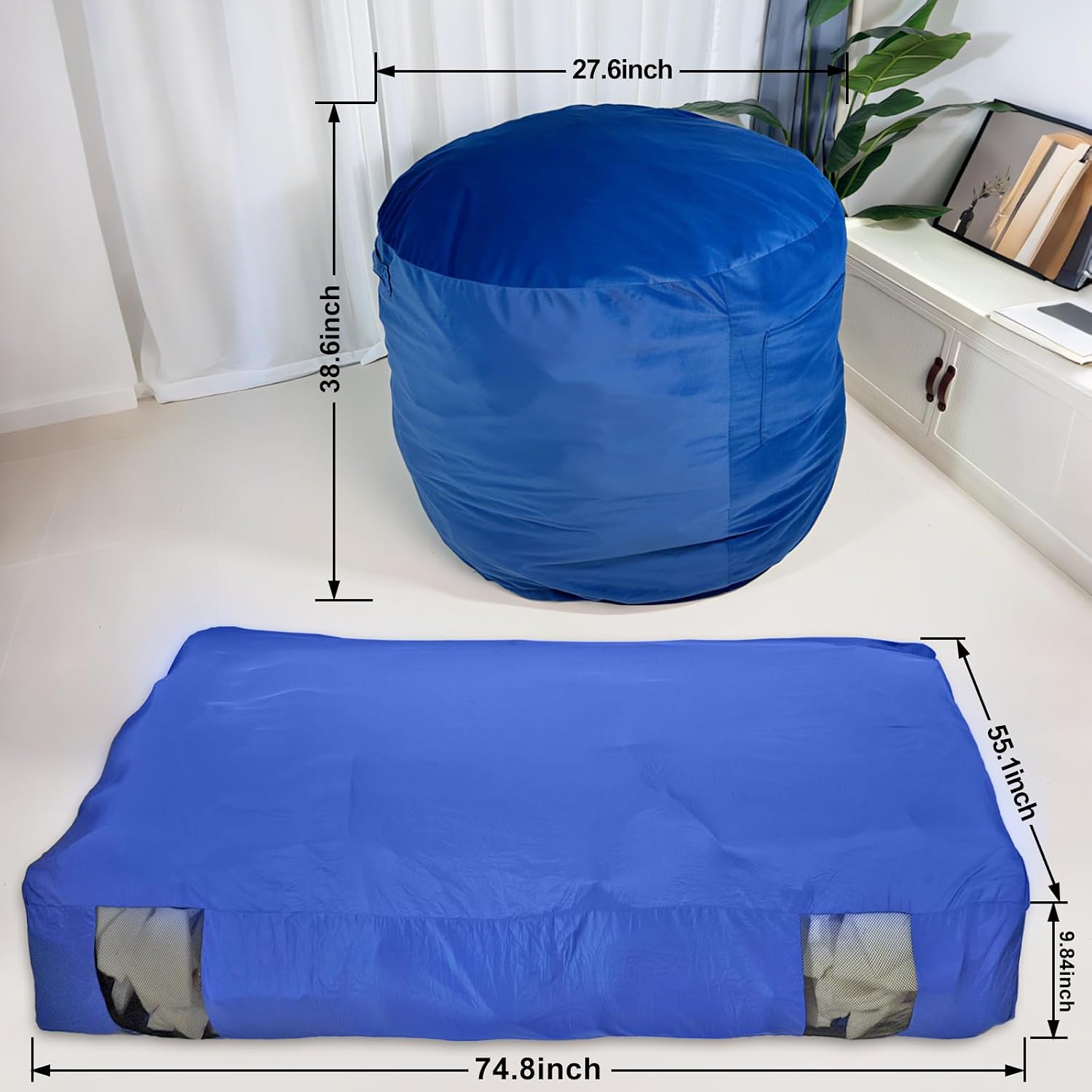 Bean Bag Chair and Sensory Cra - огляд і ціна Crash Pad Folding