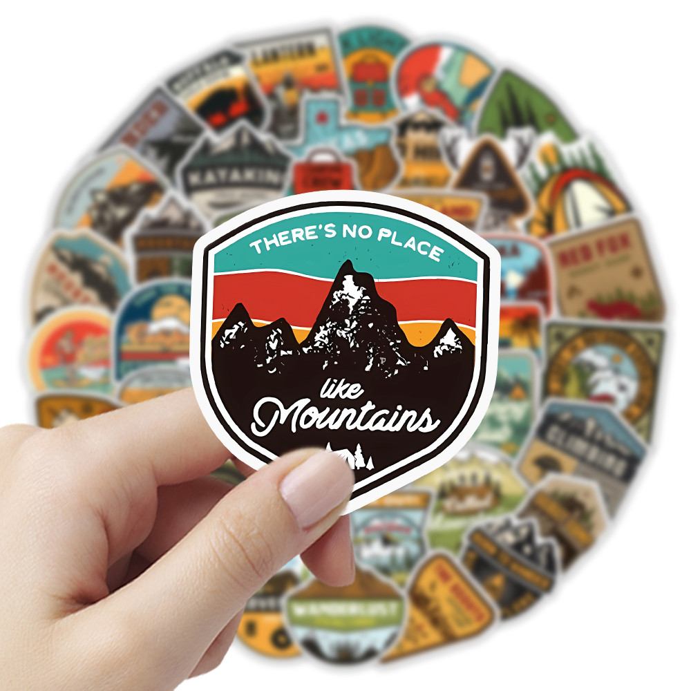 50 Sheets Vintage Outdoor Adve - огляд і ціна Outdoor Adventure Stores