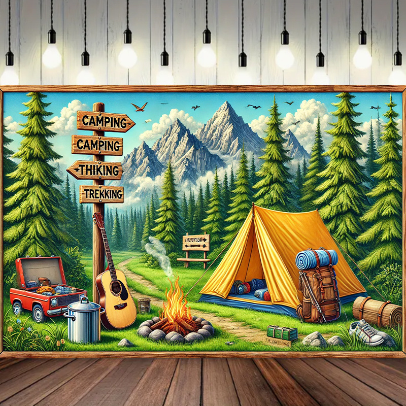 1 camping and outdoor adventur - огляд і ціна Outdoor Adventure Background