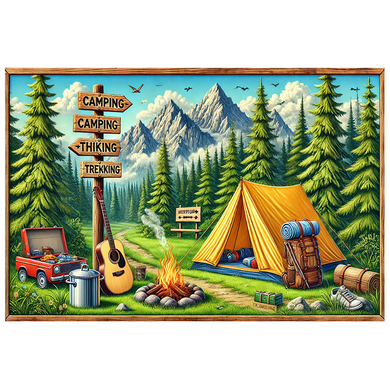 1 camping and outdoor adventur - огляд і ціна Outdoor Adventure Background