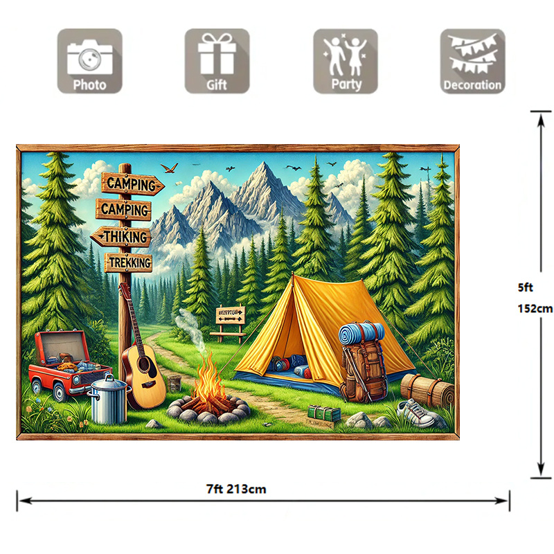 1 camping and outdoor adventur - огляд і ціна Outdoor Adventure Background