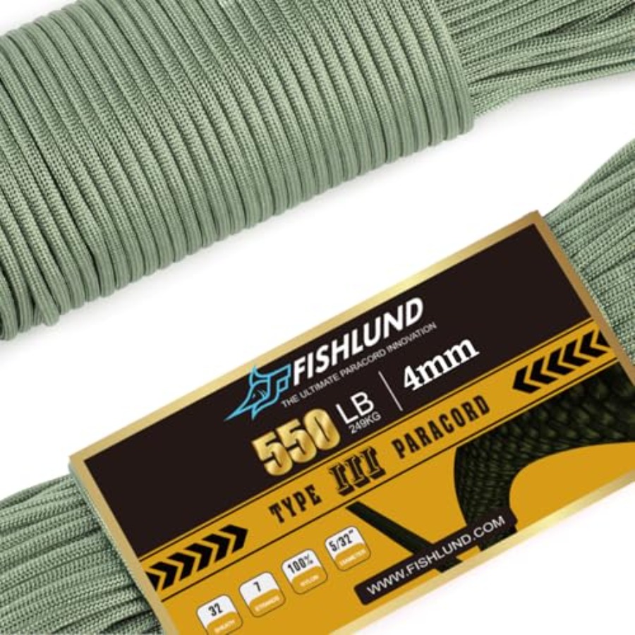 Camping use, nylon, black, 550 - огляд і ціна Paracord 550 Feet