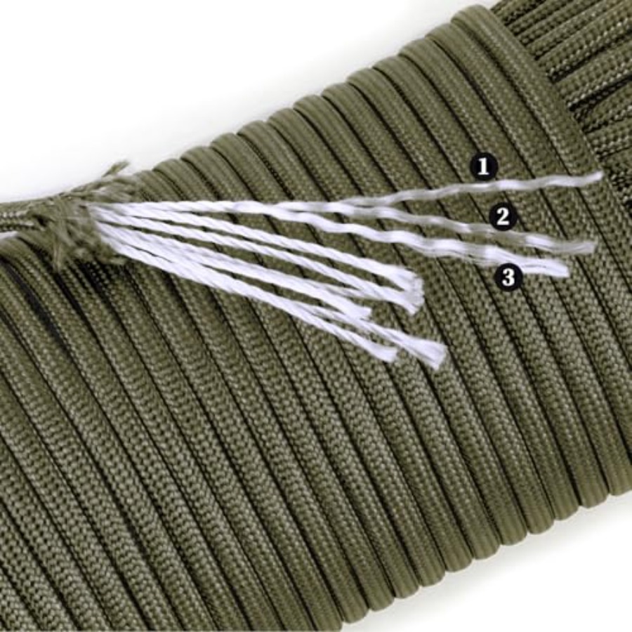 Camping use, nylon, black, 550 - огляд і ціна Paracord 550 Feet