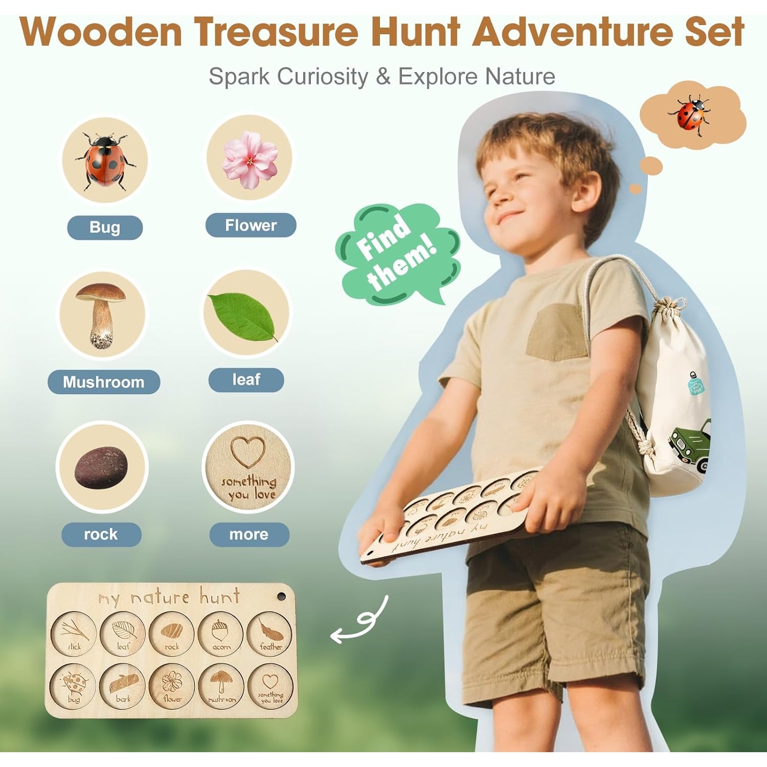 Bug Catcher Kit for Kids with  - огляд і ціна Outdoor Adventure Kit For Kids