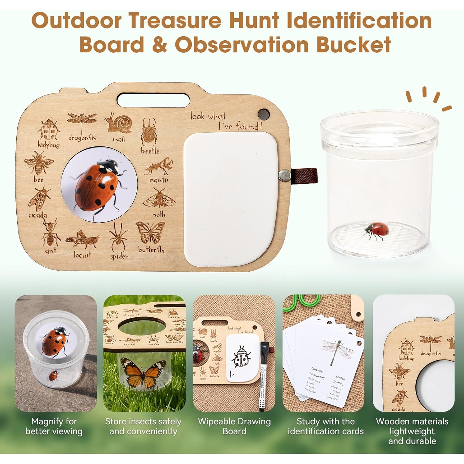 Bug Catcher Kit for Kids with  - огляд і ціна Outdoor Adventure Kit For Kids