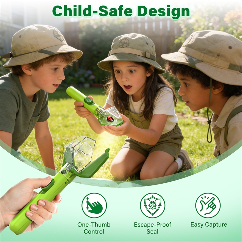 Kids Bug Catcher With 6X Magni - огляд і ціна Outdoor Adventure Kit For Kids